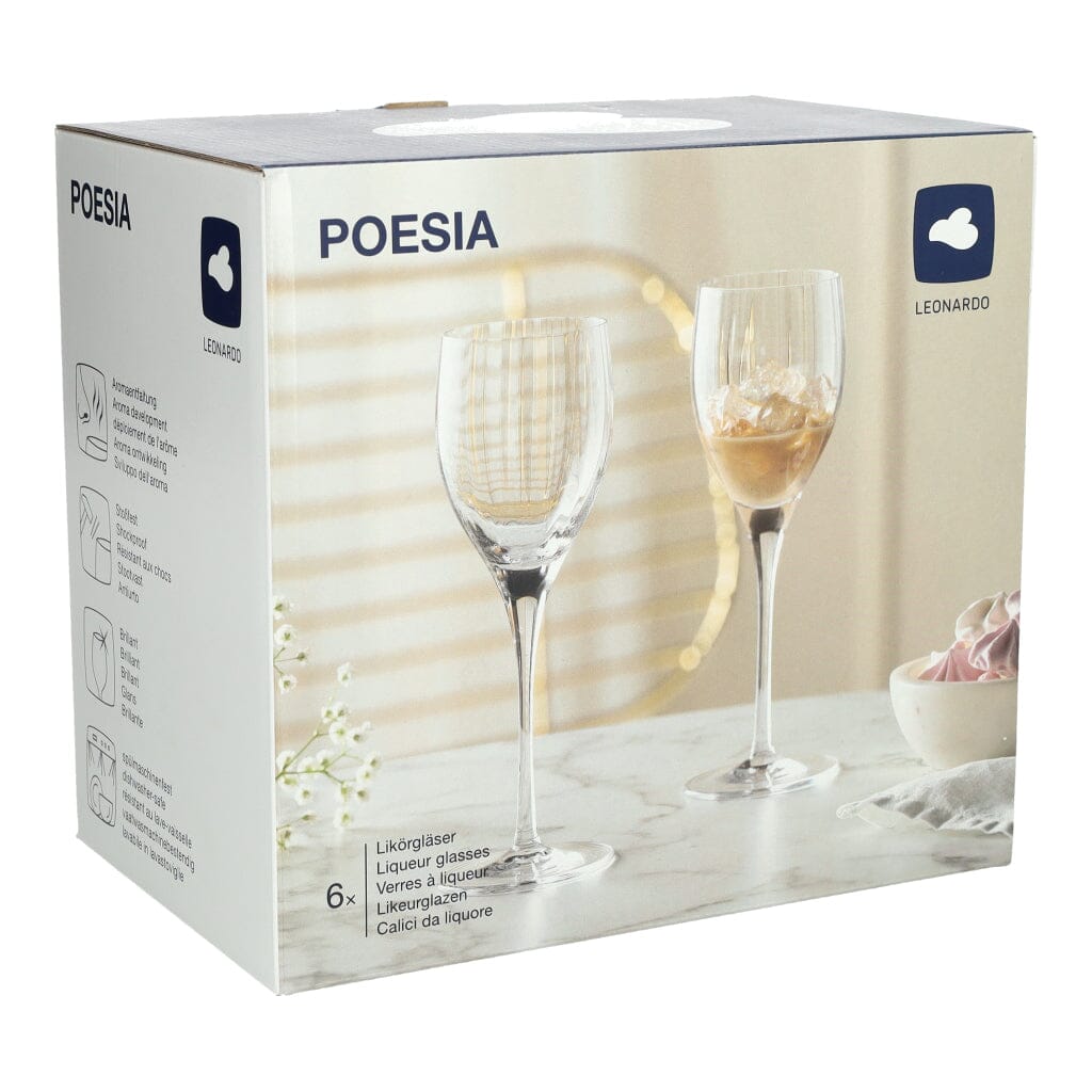 Leonardo - Redwine 600ml POESIA Wijnglazen Leonardo 