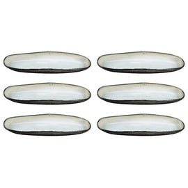 Medard de Noblat - Shadow Nacre Kleine Serveerschaal 23 x 11 cm (set van 6) Serveerschaal Medard de Noblat 