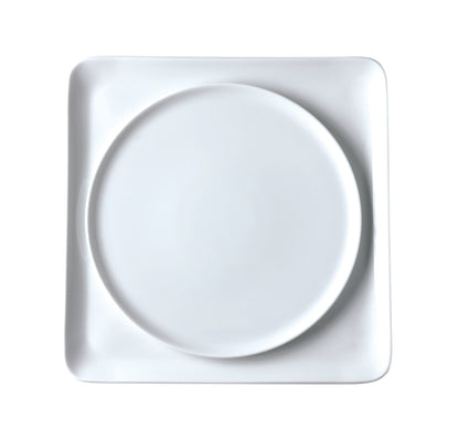 Medard de Noblat - Yaka White Saladebord 20 cm (set van 6) Pastaborden Medard de Noblat 