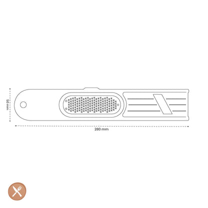 Microplane - Ginger Tool 3-in-1 zwart Microplane 