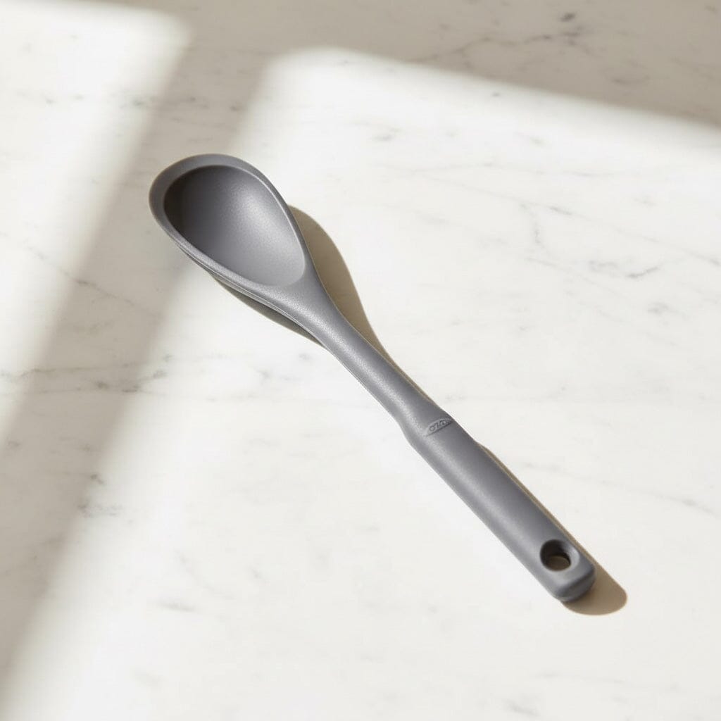 Cuillère à hacher et à mélanger en silicone gris OXO