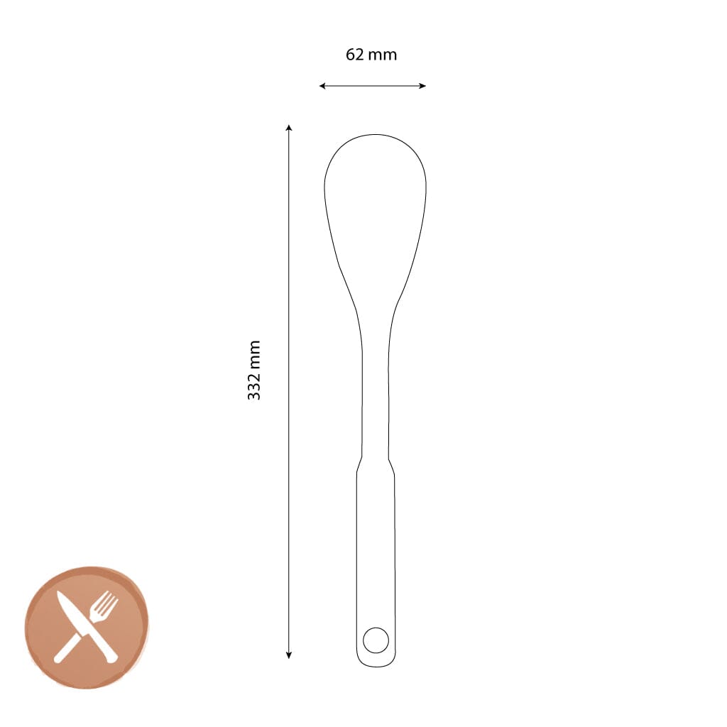 Cuillère en silicone grise OXO