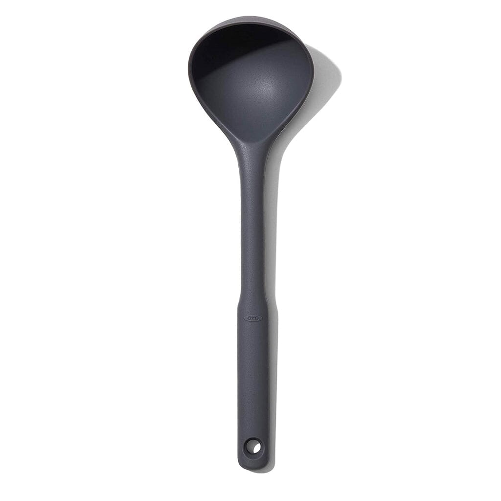 Cuillère à soupe OXO en silicone gris