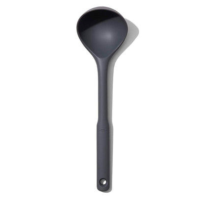 Cuillère à soupe OXO en silicone gris