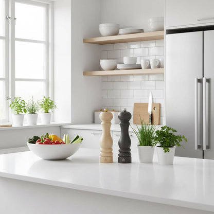 Peugeot - Paris Peper- en Zoutmolen set 22 cm Grafiet en Naturel Peper- en Zoutmolen set Peugeot 