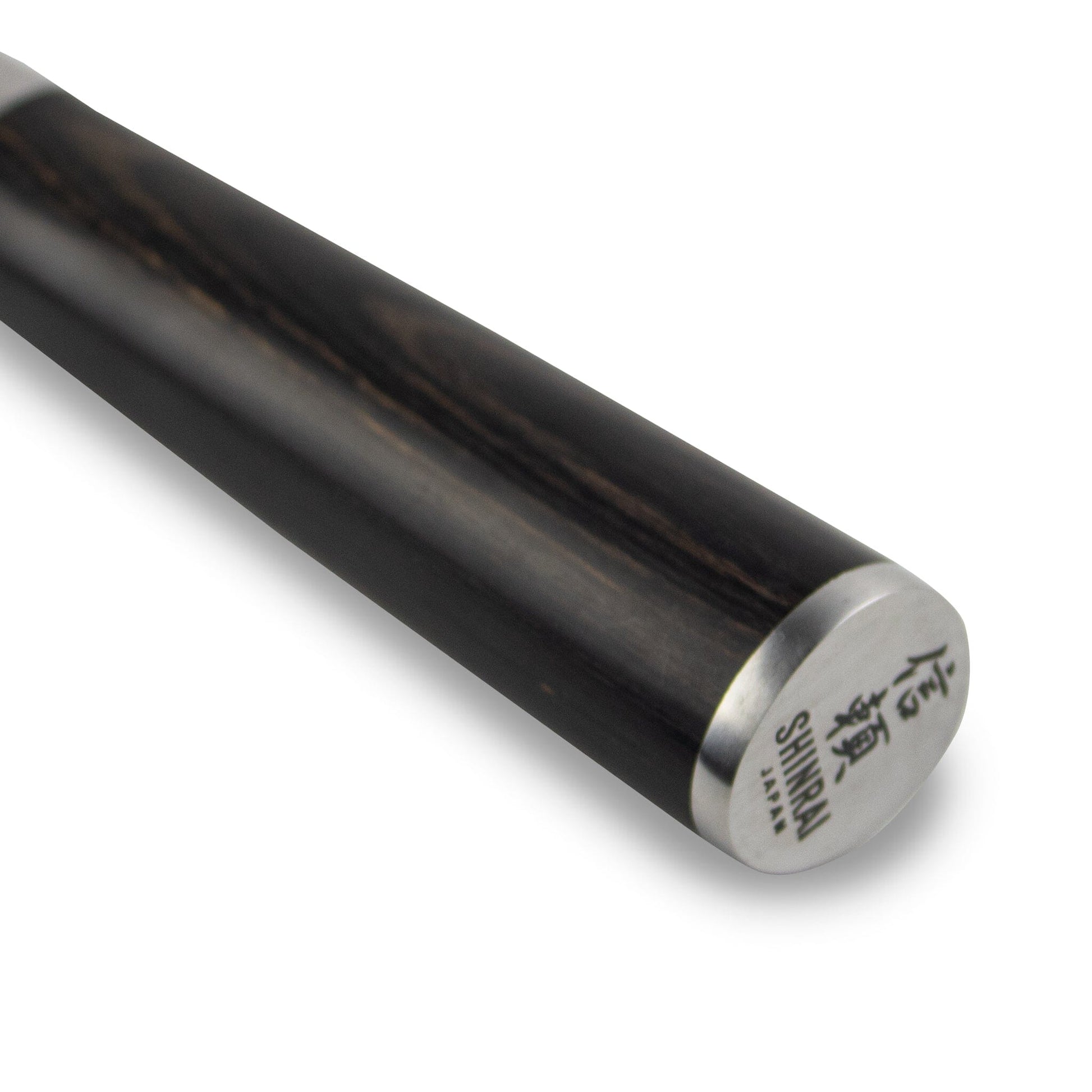 Shinrai Japan - Hammered Damast BR 5-delige Messenset + Magnetisch Messenblok Scalae - Acacia hout Shinrai Japan 