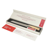 Shinrai Knives - Akari Damascus Print 6-delige Messenset + Messenblok Stans Messenset met blok Shinrai Knives 
