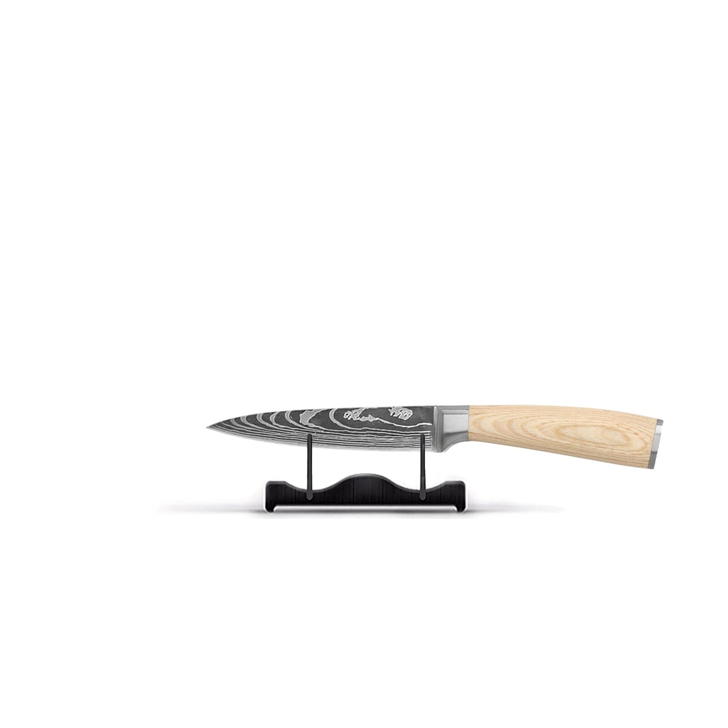 Shinrai Knives - Akari Damascus Print 6-delige messenset Messenset Shinrai Knives 