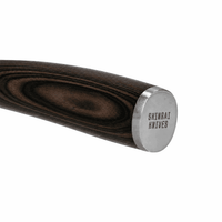 Couteaux Shinrai - Ensemble de 2 couteaux imprimés Damas - Nakiri + couteau d'office