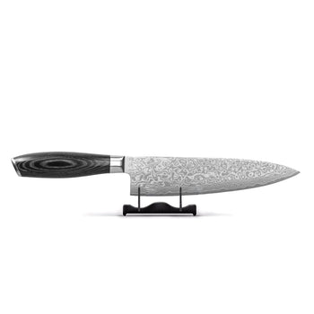 Couteaux Shinrai - Couteau de chef en bois Damask Pakka 20 cm Couteau de chef Couteaux Shinrai