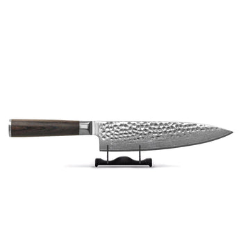 Couteaux Shinrai - Damas martelé BR - Couteau de chef Damas 20 cm - Couteaux Shinrai