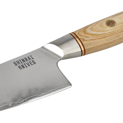 Shinrai Knives - Hikari Damascus 2-delige set - Koksmes + Schilmes Messenset Shinrai Knives 