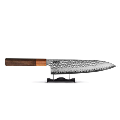 Shinrai Knives - Kigami Exclusive Damascus 2-delige set - Koksmes + Schilmes Messenset Shinrai Knives 