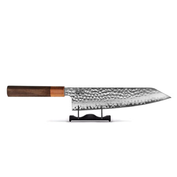 Couteaux Shinrai - Kigami Exclusif Damas Kiritsuke 20 cm Couteau Kiritsuke Couteaux Shinrai