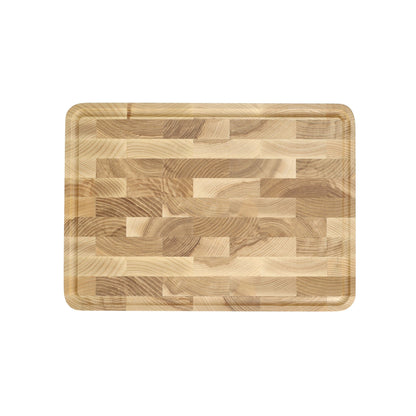 Shinrai Knives - Luxe Snijplank Essenhout - Kopshout - 40 × 30 × 4.5 cm