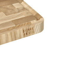 Shinrai Knives - Luxe Snijplank Essenhout - Kopshout - 40 × 30 × 4.5 cm