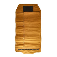 Couteaux Shinrai - Étui à couteaux en toile et cuir marron de haute qualité