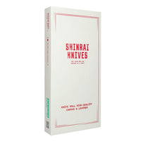 Couteaux Shinrai - Étui à couteaux en toile et cuir marron de haute qualité