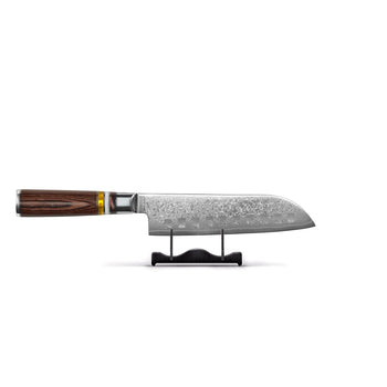 Couteaux Shinrai - Ensemble de couteaux 3 pièces Micarta Jewels - Couteau de chef + Nakiri + Ensemble de couteaux Santoku Couteaux Shinrai