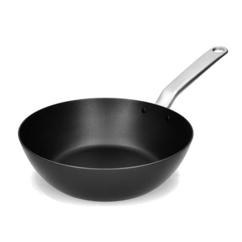 Skottsberg - Wok en acier au carbone 28 cm Wokpan Skottsberg