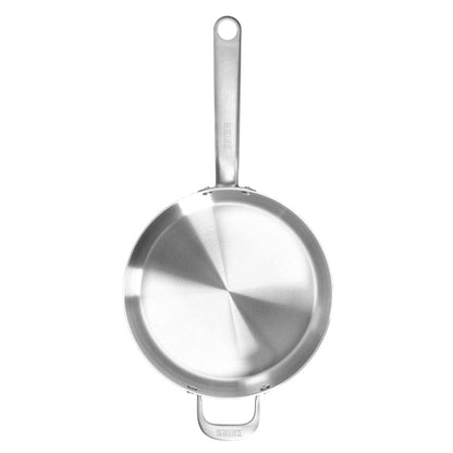 Poêle à frire Skottsberg en acier inoxydable de 28 cm avec couvercle