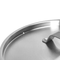 Poêle à frire Skottsberg en acier inoxydable de 28 cm avec couvercle