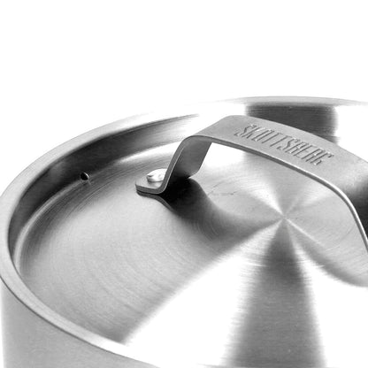 Skottsberg - Stainless Steel Kookpan 24 cm met deksel Kookpan Skottsberg 