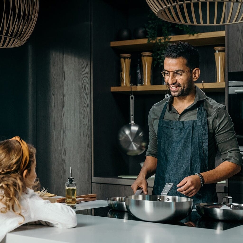 Skottsberg - Wok en acier inoxydable 28 cm Wokpan Skottsberg