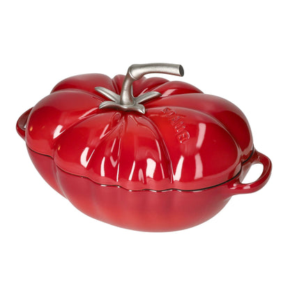 Staub - Braadpan Tomaat - Kersenrood - 25 cm Braadpan Staub 