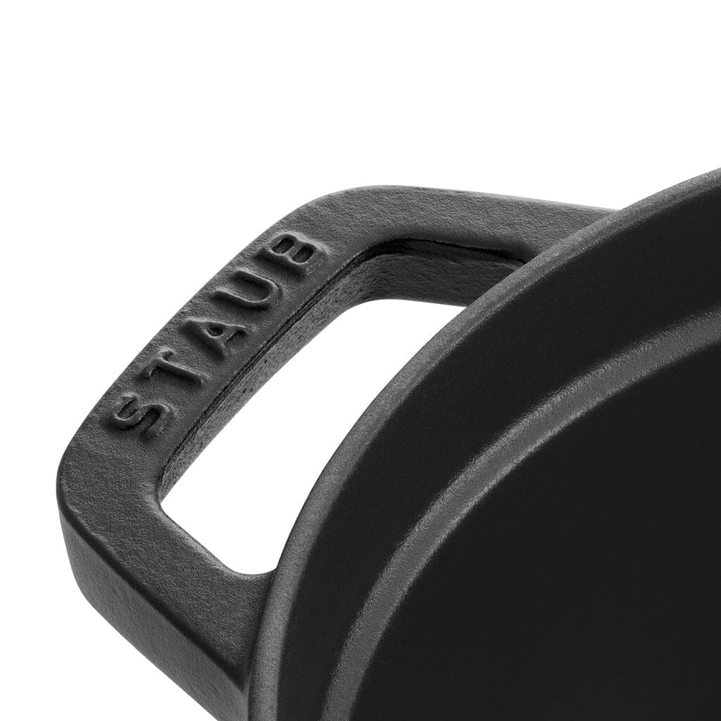 Cocotte basse Staub 26 cm noire
