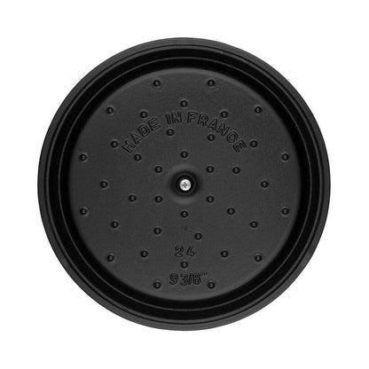 Cocotte basse Staub 26 cm noire