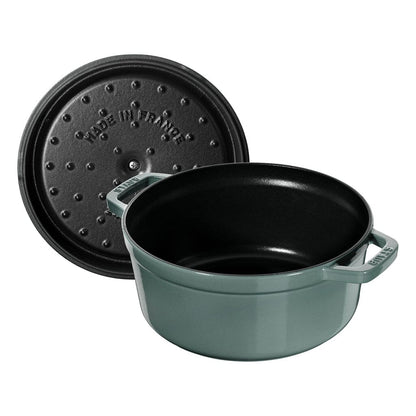 Staub - Ronde cocotte 24 cm - eucalyptus Staub 