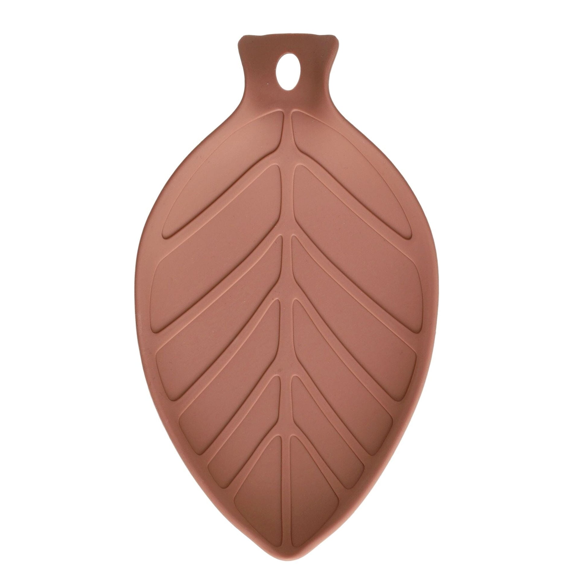 Repose-cuillère en silicone Tools2Cook rose framboise
