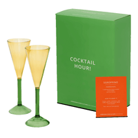 Culture de la nature en ville - Cocktail en flûte de champagne - Lot de 2 Culture de la nature en ville