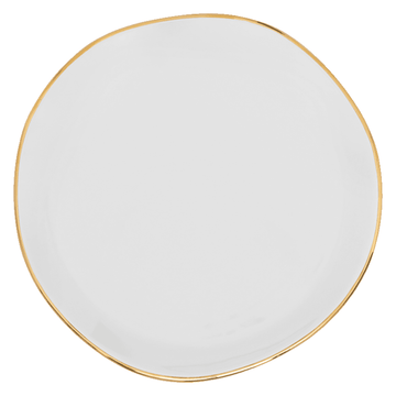 Culture de la nature en milieu urbain - Bonjour - Assiette - Blanche - Ø17 cm Culture de la nature en milieu urbain