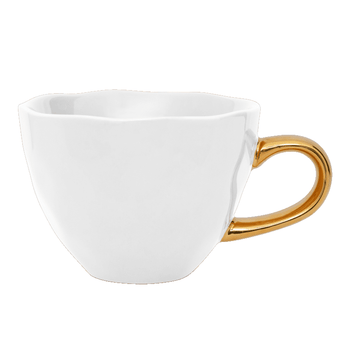 Culture de la nature urbaine - Bonjour - Mug cappuccino - Culture de la nature urbaine blanche