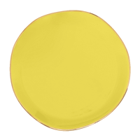Culture de la nature urbaine Assiette « Bonjour » Limelight, Ø17 cm Culture de la nature urbaine 