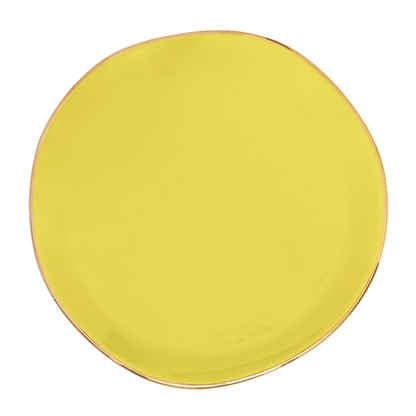 Culture de la nature urbaine Assiette « Bonjour » Limelight, Ø17 cm Culture de la nature urbaine 