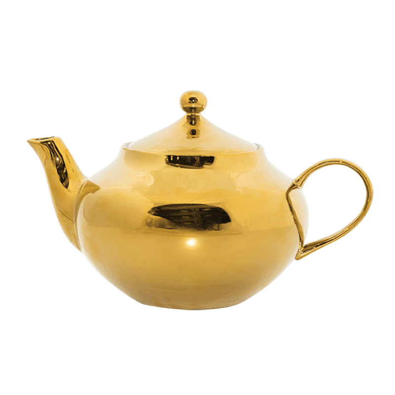 Urban Nature Culture - Good Morning - Theepot - Goud Urban Nature Culture 