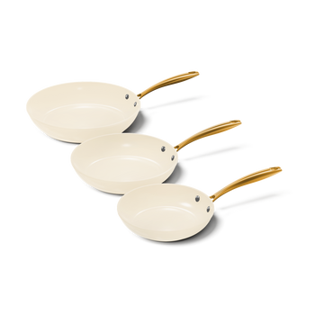 Cook & Pan Vanilla Koekenpannenset 3-delig