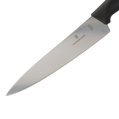 Victorinox - Koksmes Swiss Classic Zwart 22 cm Victorinox 