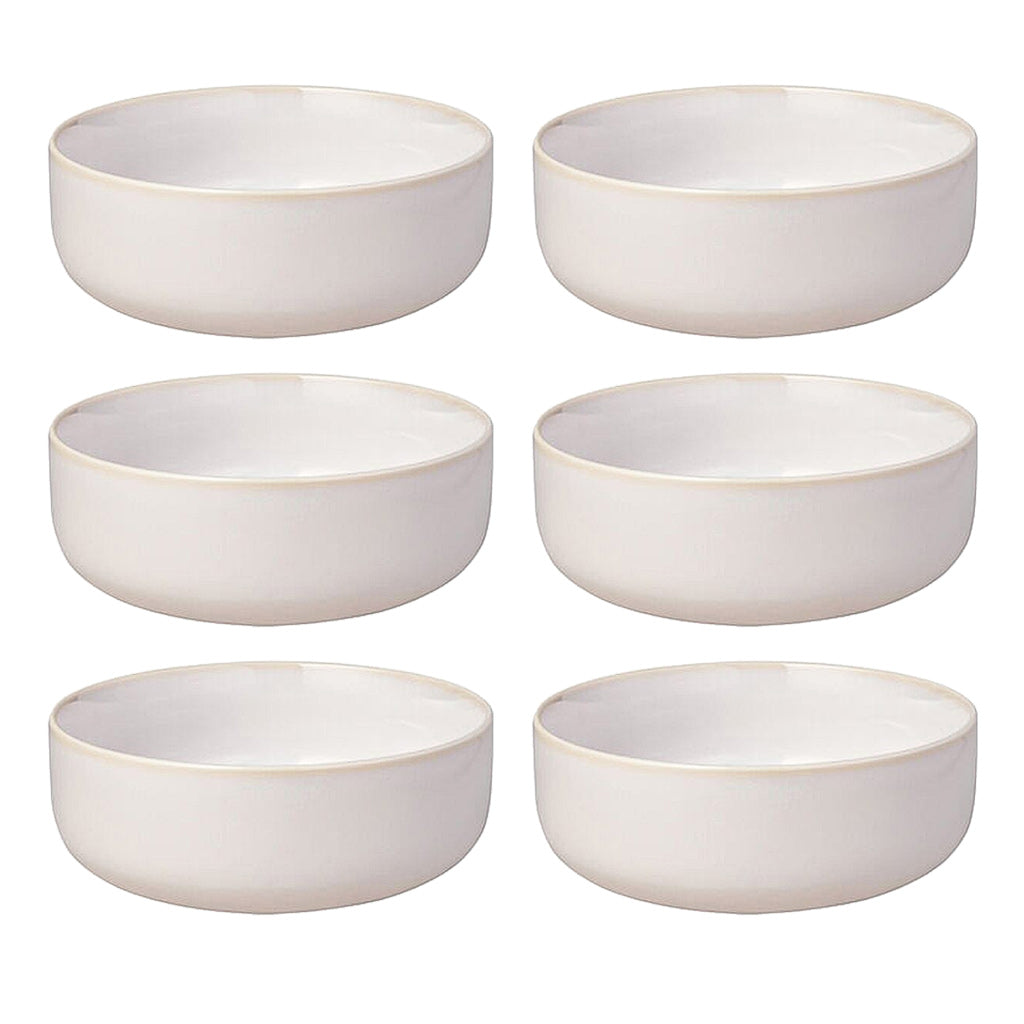 Villeroy & Boch - Crafted Cotton Kommen 6 stuks 16cm