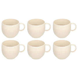 Villeroy & Boch - Perlemor Sand - Mok 290ml, Set van 6 Mokken Villeroy & Boch 