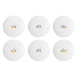 Villeroy & Boch - With Love - Ontbijtbord Be Happy, Set van 6 Villeroy & Boch 