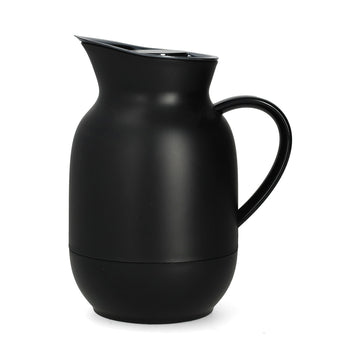 Stelton - Amphora Thermoskan 1 l. - Zacht Zwart