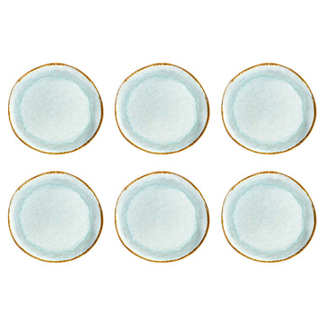 Medard de Noblat - Shadow Aqua - Dinnerbord 28 cm (set van 6)