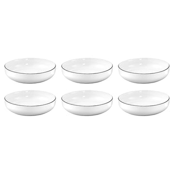 Medard de Noblat - Yaka Black Saladebord 20 cm (set van 6)