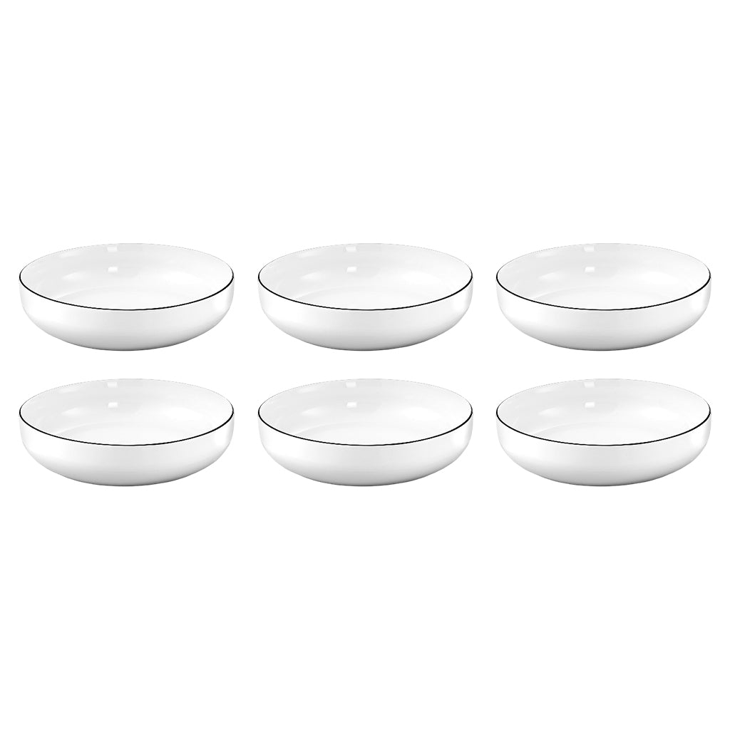 Medard de Noblat - Yaka Black Saladebord 20 cm (set van 6)