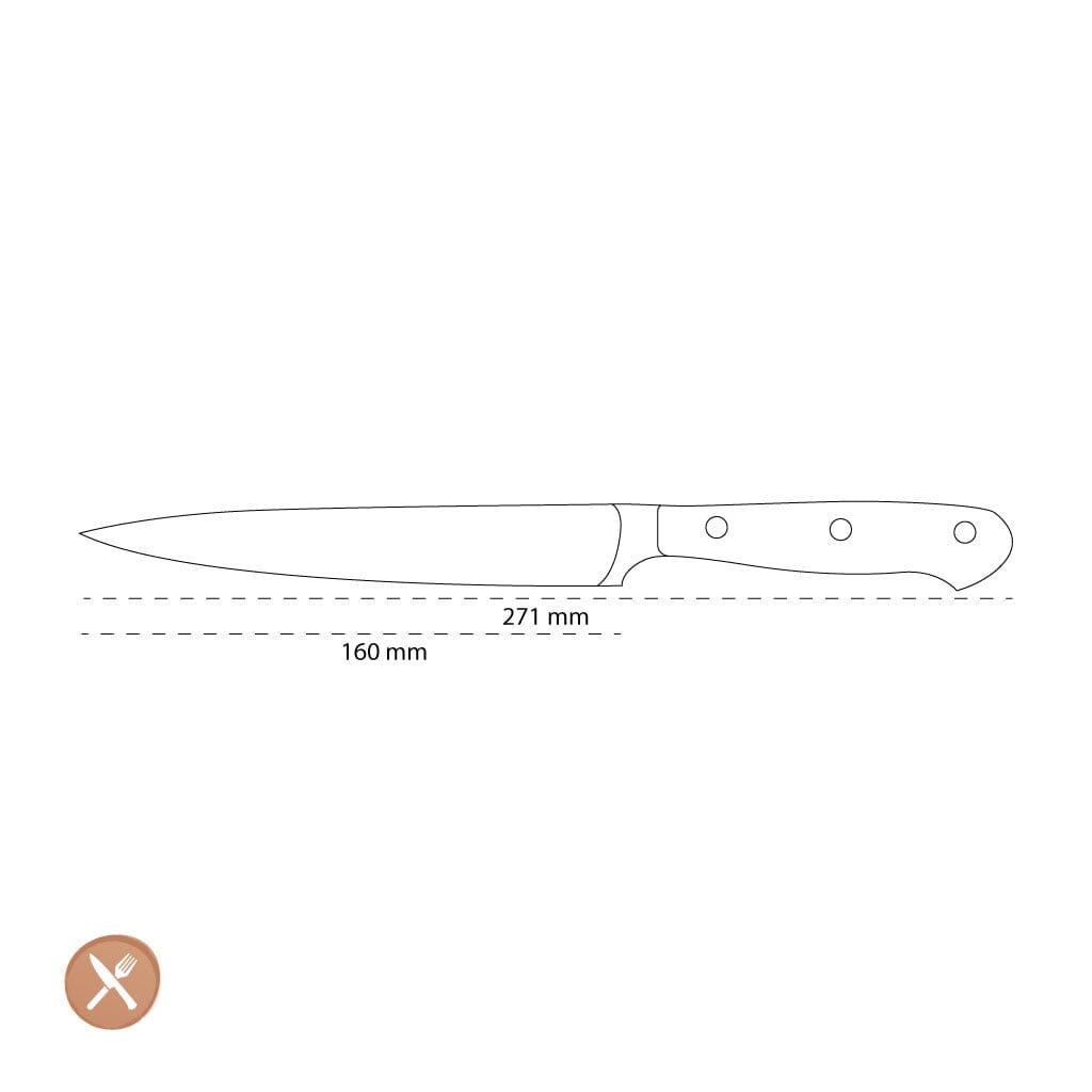 Wusthof - Classic Fileermes 16 cm Fileermes Wusthof 