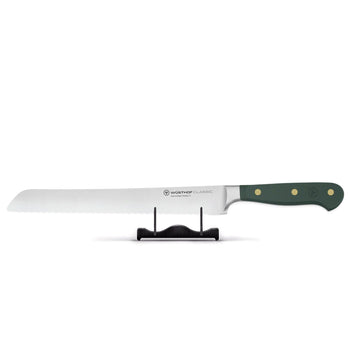 Couteau à pain Wüsthof Classic Fresh Rosemary à double denture, 23 cm